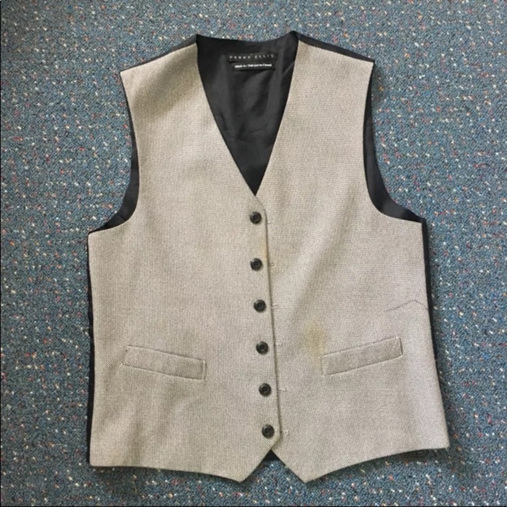 Boys XL Vest, Grey/Black
